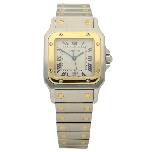 Santos 1566 - 31mm Watch - Cream Dial - Circa 1990