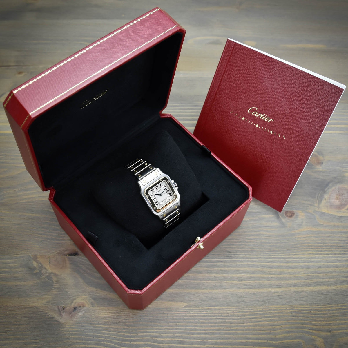 Santos 1566 - 31mm Watch - Cream Dial - Circa 1990