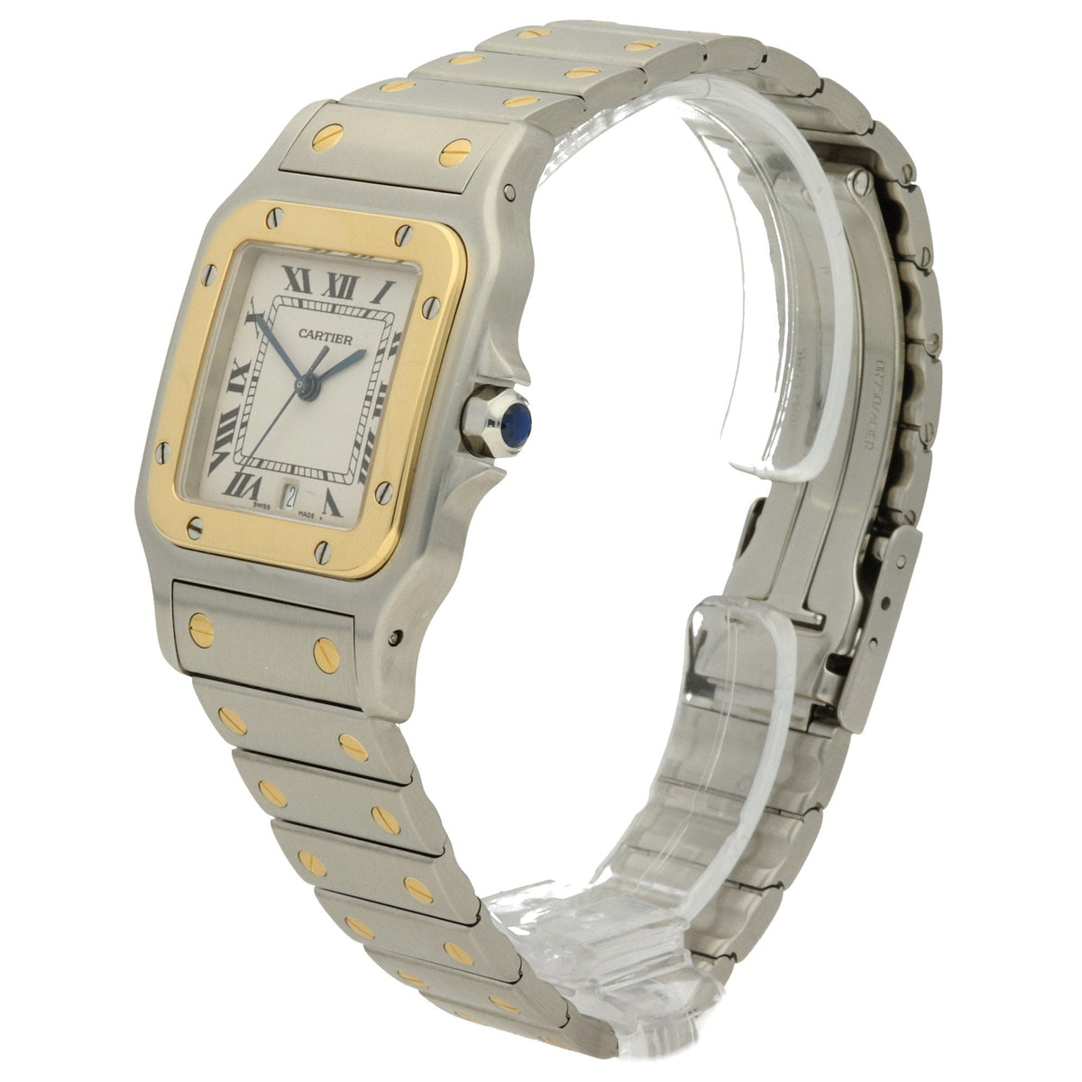 Santos 1566 - 31mm Watch - Cream Dial - Circa 1990