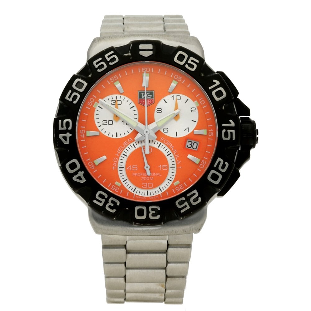 Formula 1 CAH1113 - Gents Watch - Orange Dial - Circa 2007