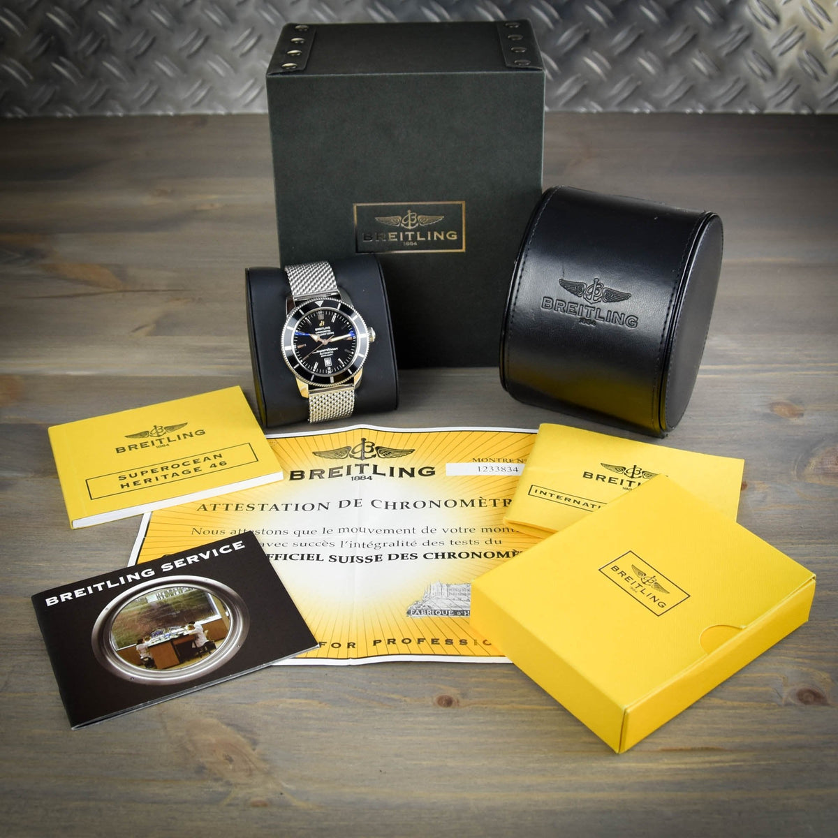 SuperOcean A17320 - Black Dial - 2012