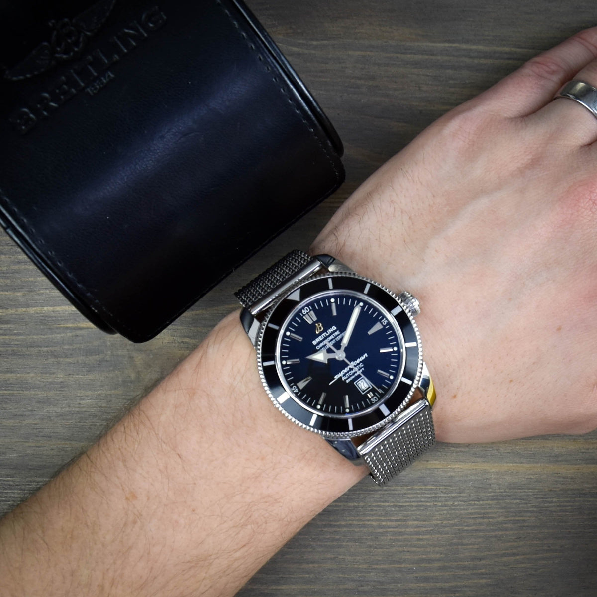 SuperOcean A17320 - Black Dial - 2012