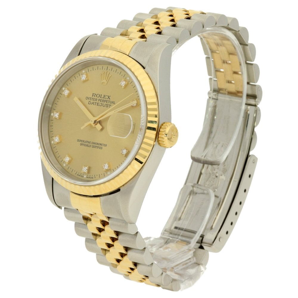 Datejust 16233 - Gents Watch - Diamond Dial - 1995