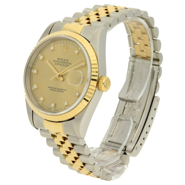 Datejust 16233 - Gents Watch - Diamond Dial - 1995