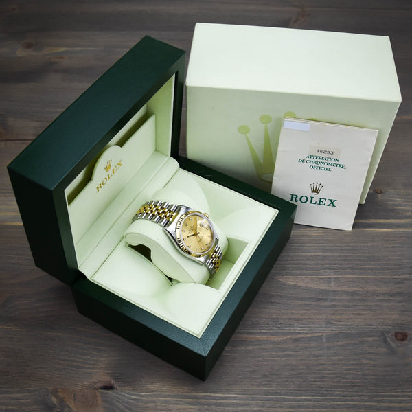Datejust 16233 - Gents Watch - Diamond Dial - 1990
