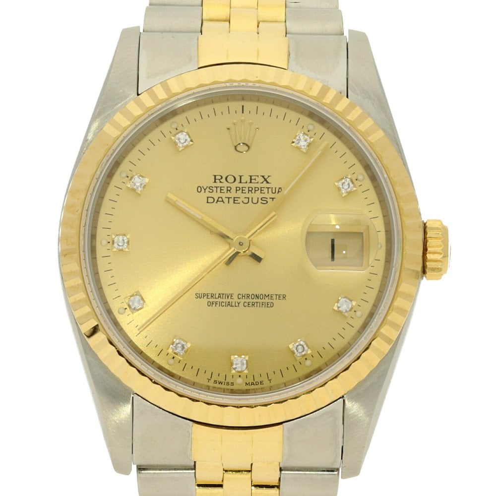 Datejust 16233 - Gents Watch - Diamond Dial - 1990