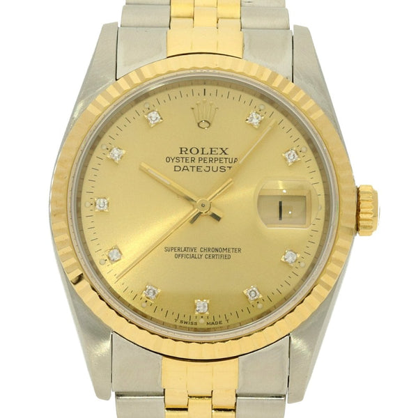 Datejust 16233 - Gents Watch - Diamond Dial - 1990
