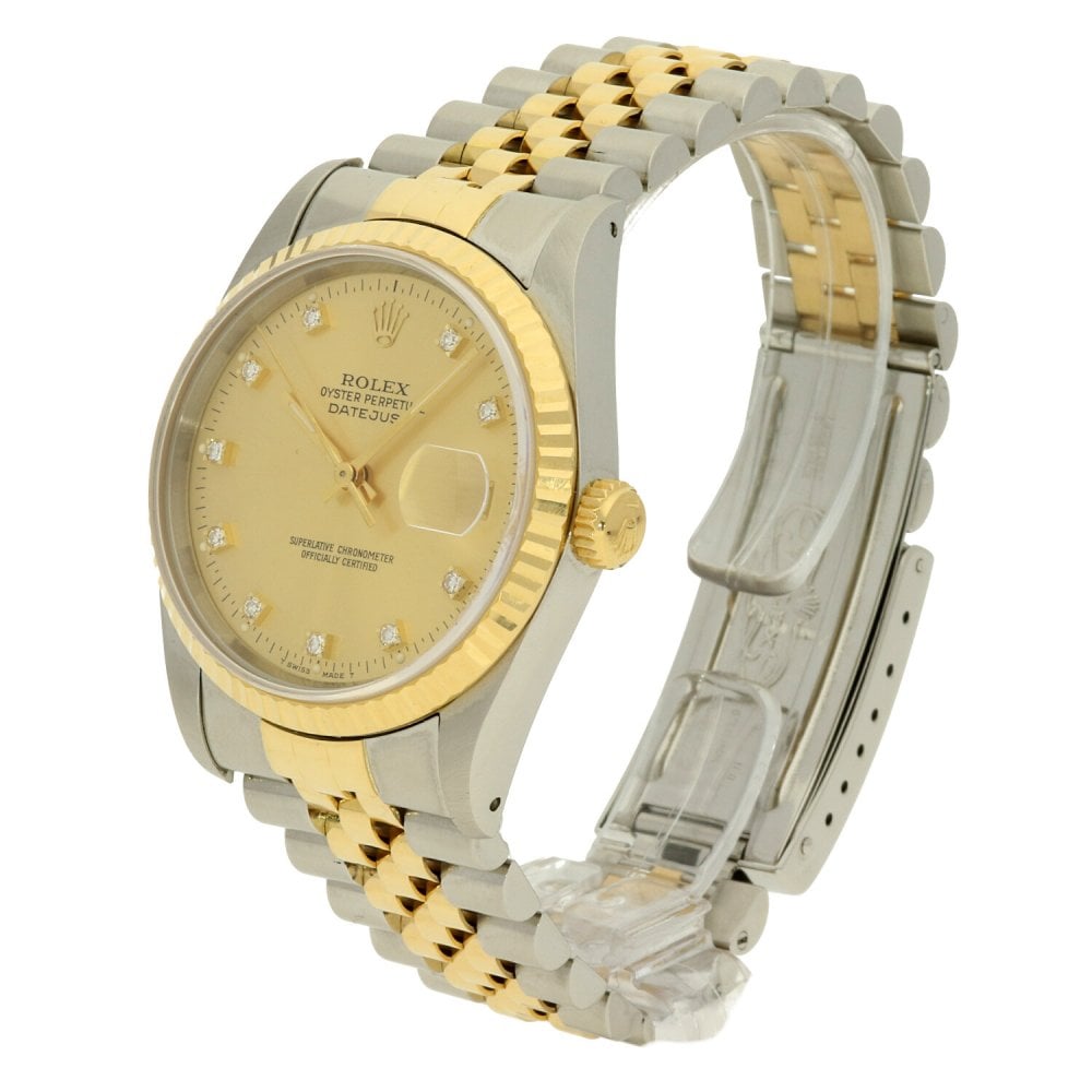 Datejust 16233 - Gents Watch - Diamond Dial - 1990