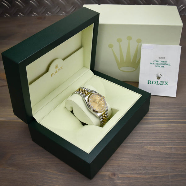 Datejust 16233 - Gents Watch - Diamond Dial - 1996