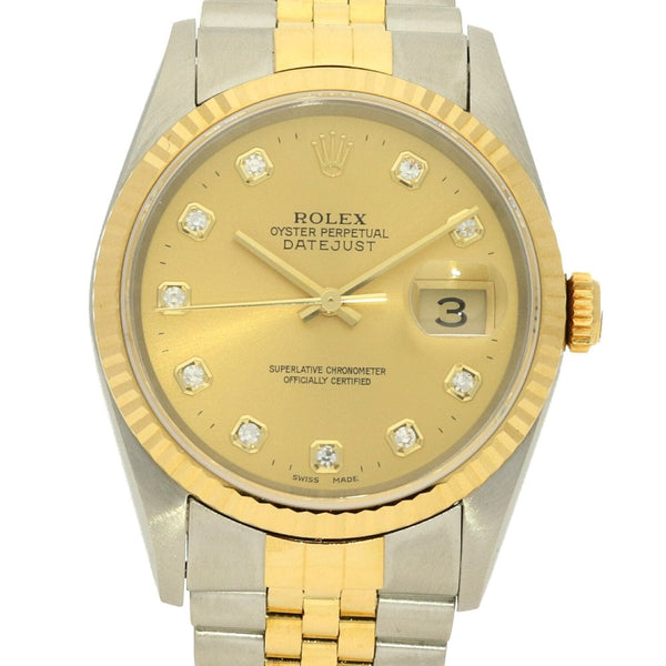Datejust 16233 - Gents Watch - Diamond Dial - 1996