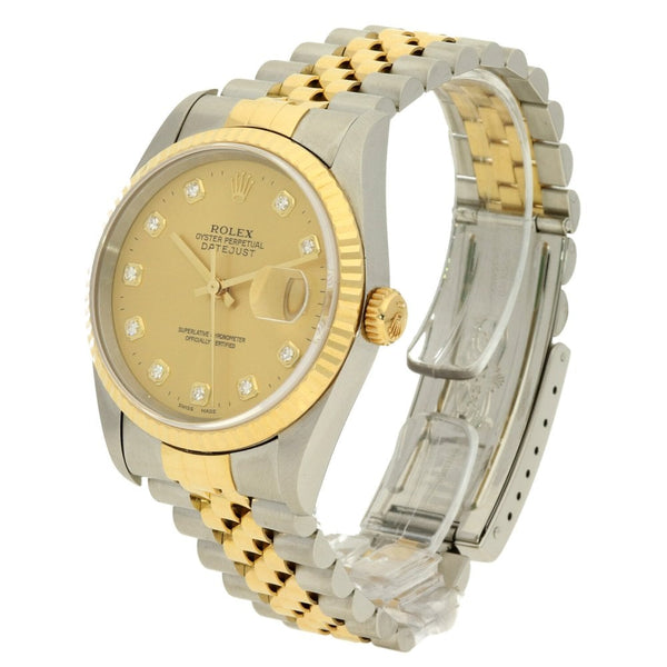 Datejust 16233 - Gents Watch - Diamond Dial - 1996