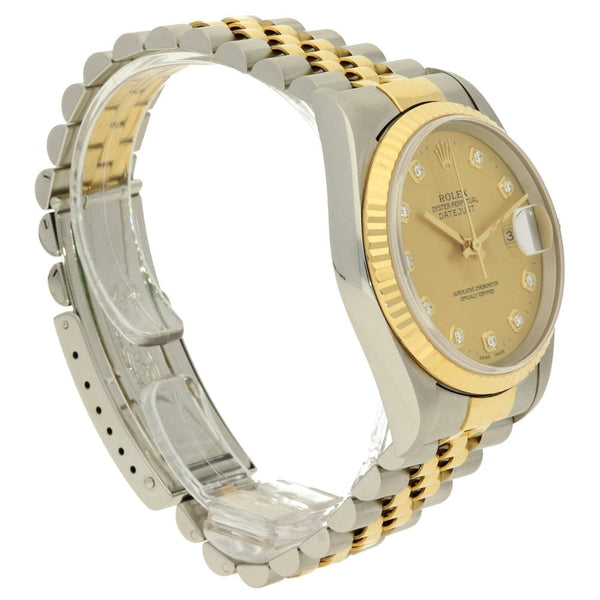 Datejust 16233 - Gents Watch - Diamond Dial - 1996