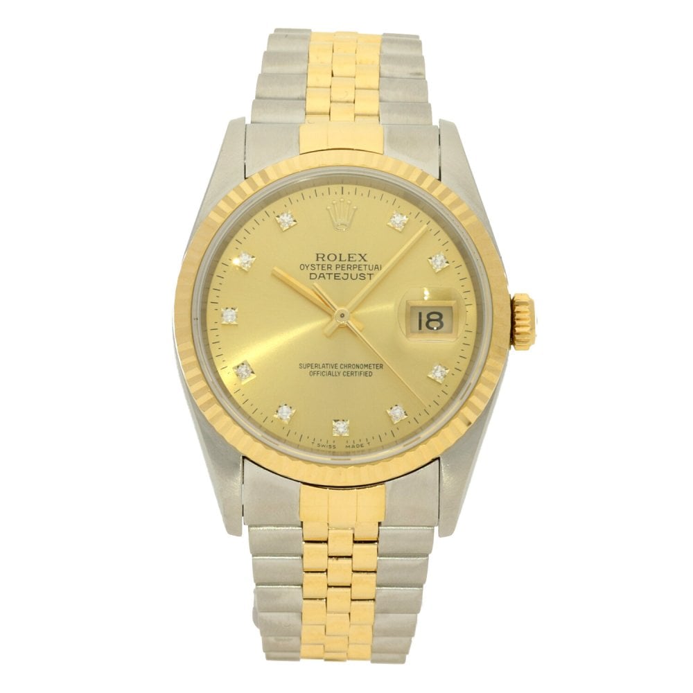 Datejust 16233 - Gents Watch - Diamond Dial - 1993