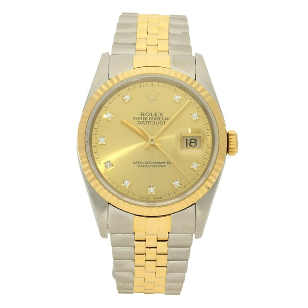 Datejust 16233 - Gents Watch - Diamond Dial - 1993