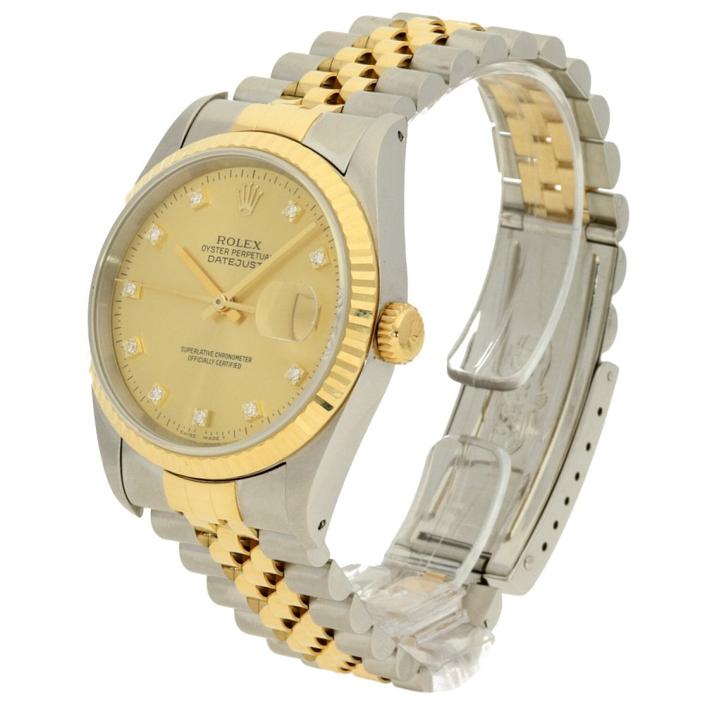 Datejust 16233 - Gents Watch - Diamond Dial - 1993
