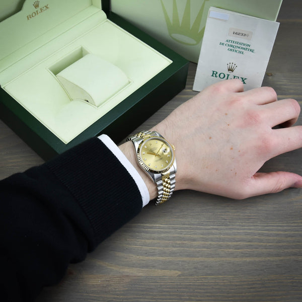 Datejust 16233 - Gents Watch - Diamond Dial - 1993