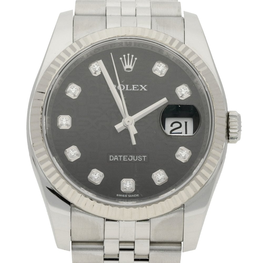 Datejust 116234 – Gents Watch – Diamond Dial – 2015