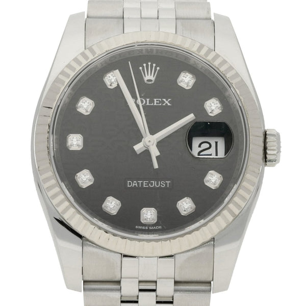 Datejust 116234 – Gents Watch – Diamond Dial – 2015