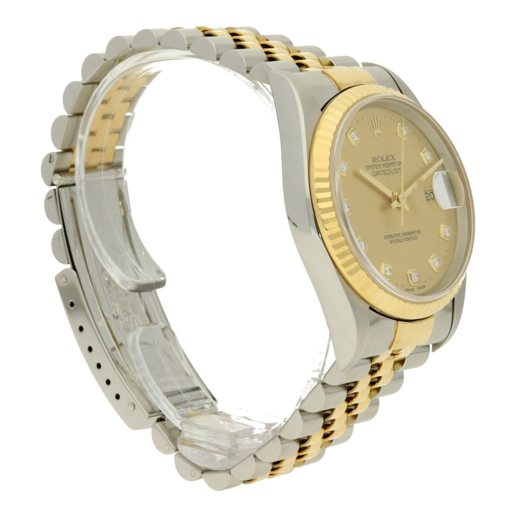 Datejust 16233 - Gents Watch - Diamond Dial - 2000