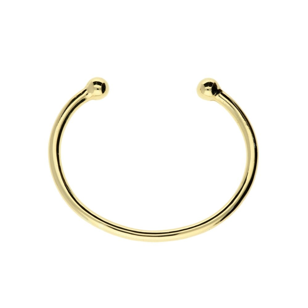 9ct Yellow Gold Gents Torque bangle - 36.6g