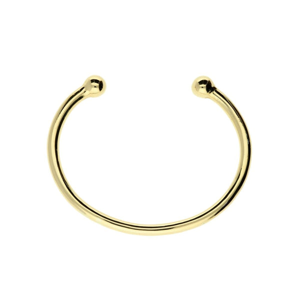 9ct Yellow Gold Gents Torque bangle - 36.6g
