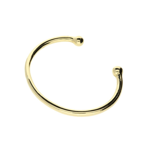 9ct Yellow Gold Gents Torque bangle - 36.6g