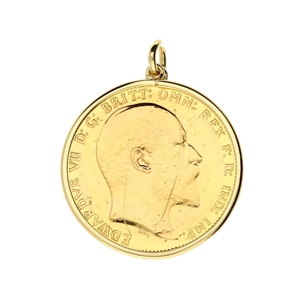 1904 Gold Full-Sovereign Pendant - 8.7g