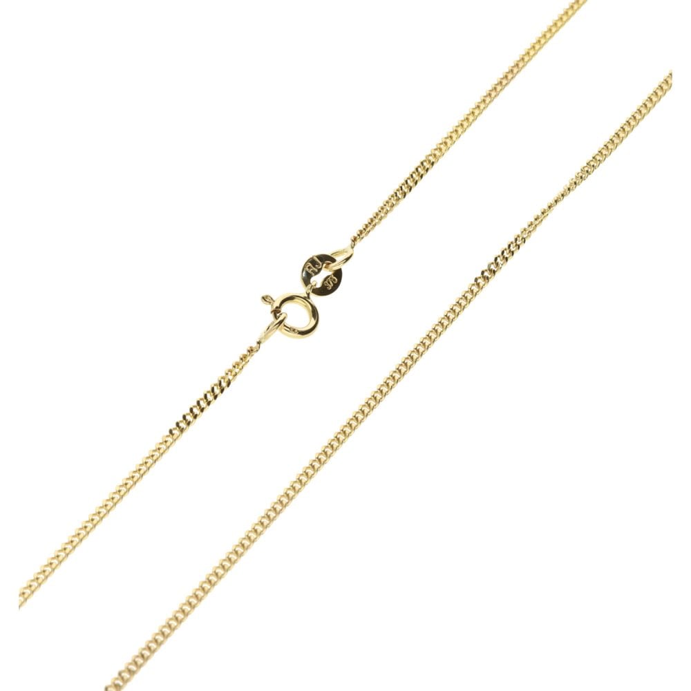 9ct Yellow Gold Cross and 24” Chain - 7.0g