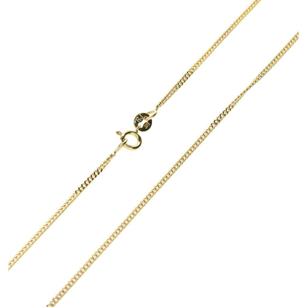 9ct Yellow Gold Cross and 24” Chain - 7.0g