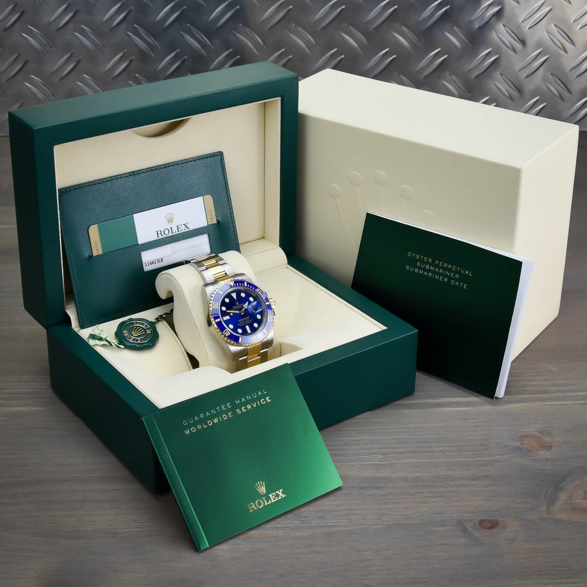 Submariner 116613LB - Blue - 2017 Unworn