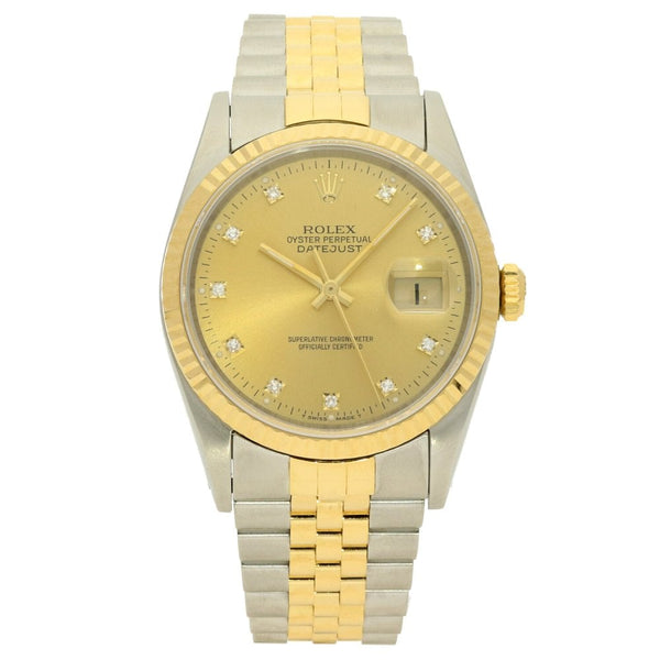 Datejust 16233 - Gents Watch - Diamond Dial - 1994