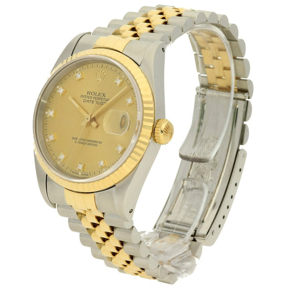 Datejust 16233 - Gents Watch - Diamond Dial - 1994