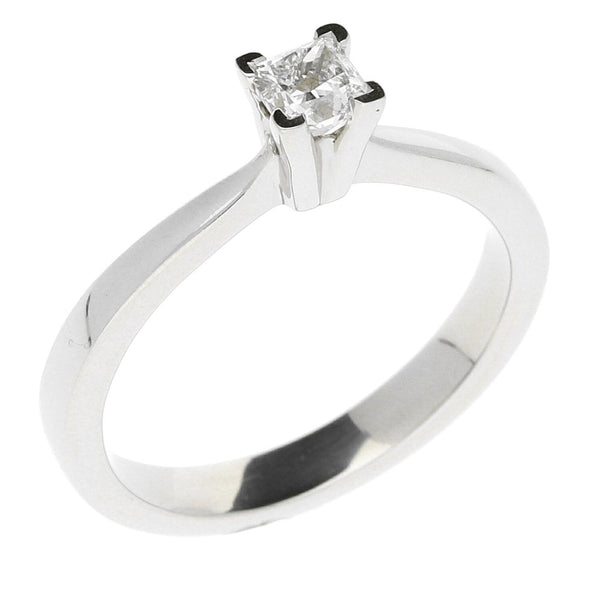 Platinum GIA Certified Diamond Engagement Ring - 0.40ct