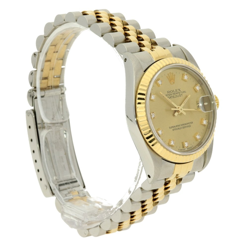 Datejust 68273 - Mid-Size Watch - Diamond Dial - 1992