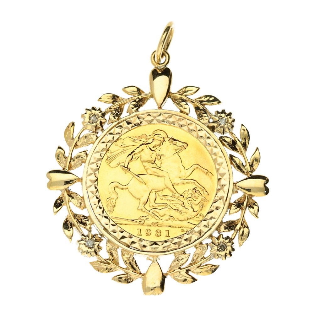 1931 Gold Full-Sovereign Pendant - 13.5g
