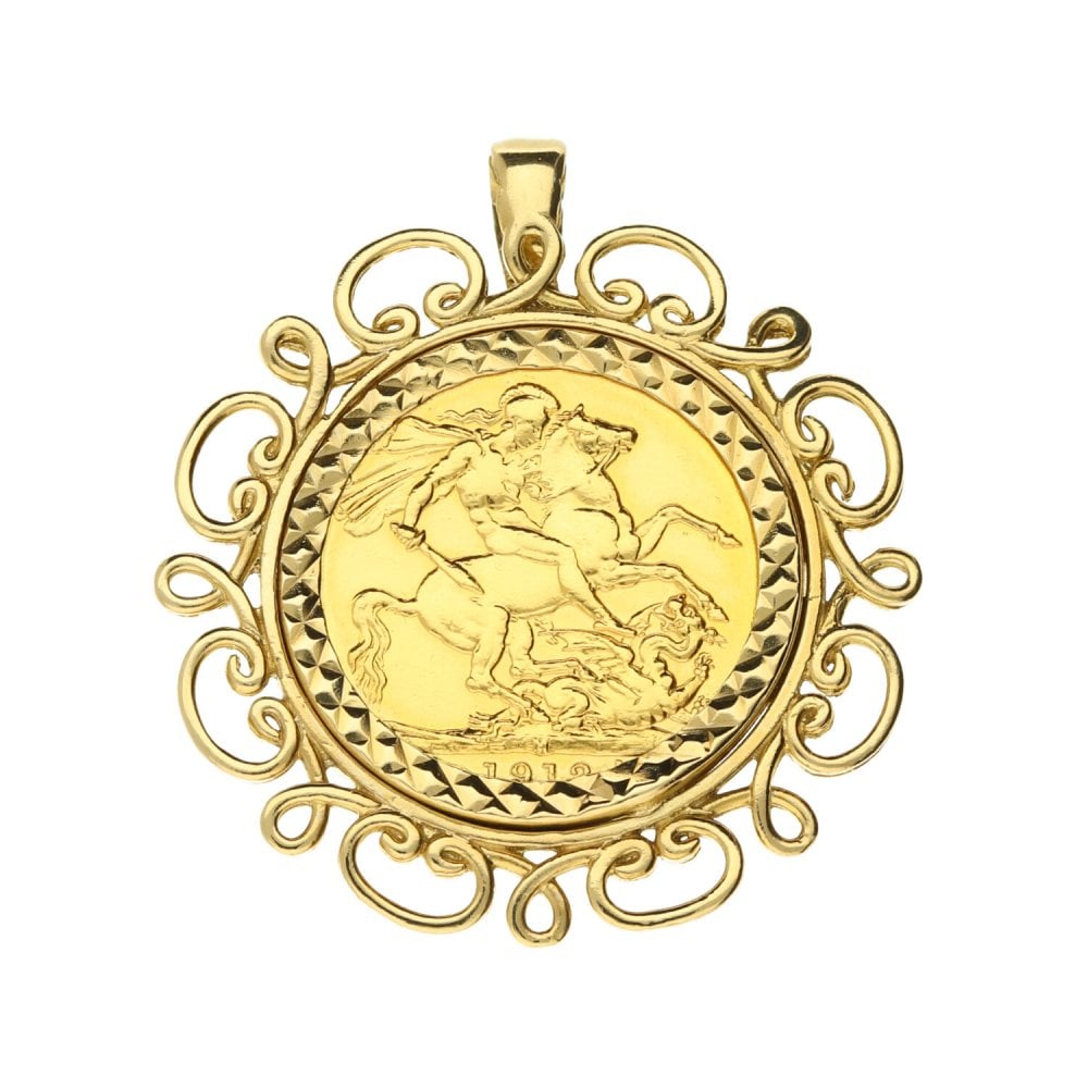 1912 Gold Full-Sovereign Pendant - 12.6g
