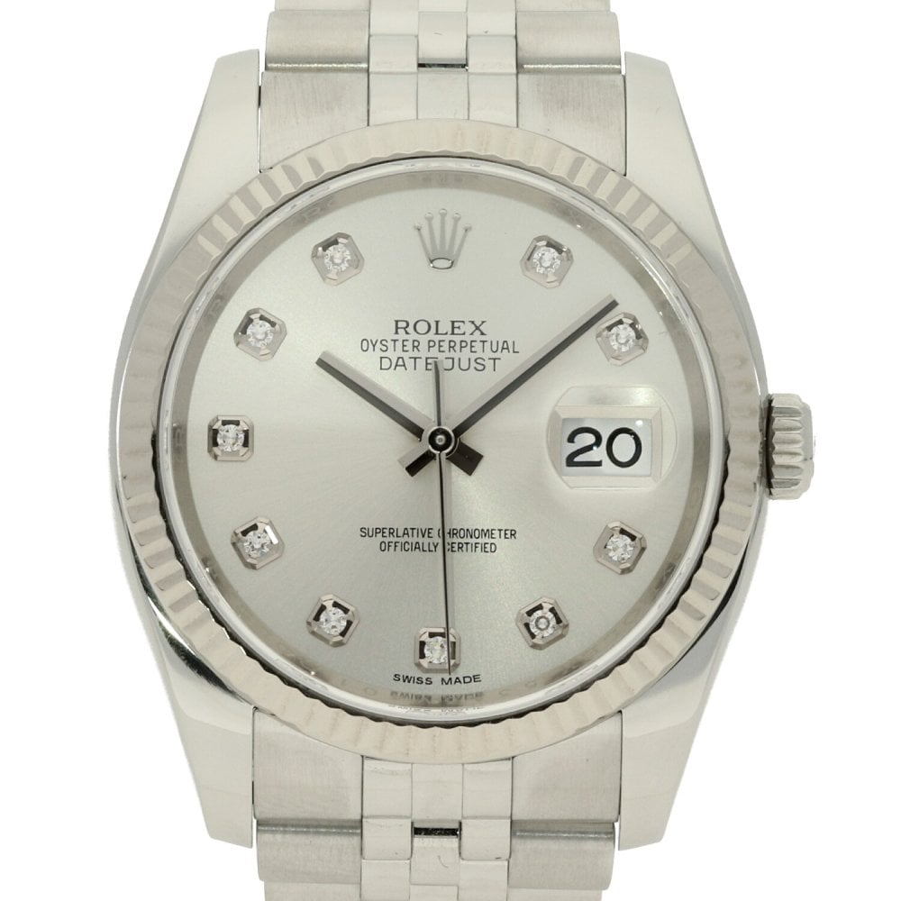 Datejust 116234 – Gents Watch – Diamond Dial – 2016
