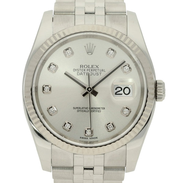 Datejust 116234 – Gents Watch – Diamond Dial – 2016