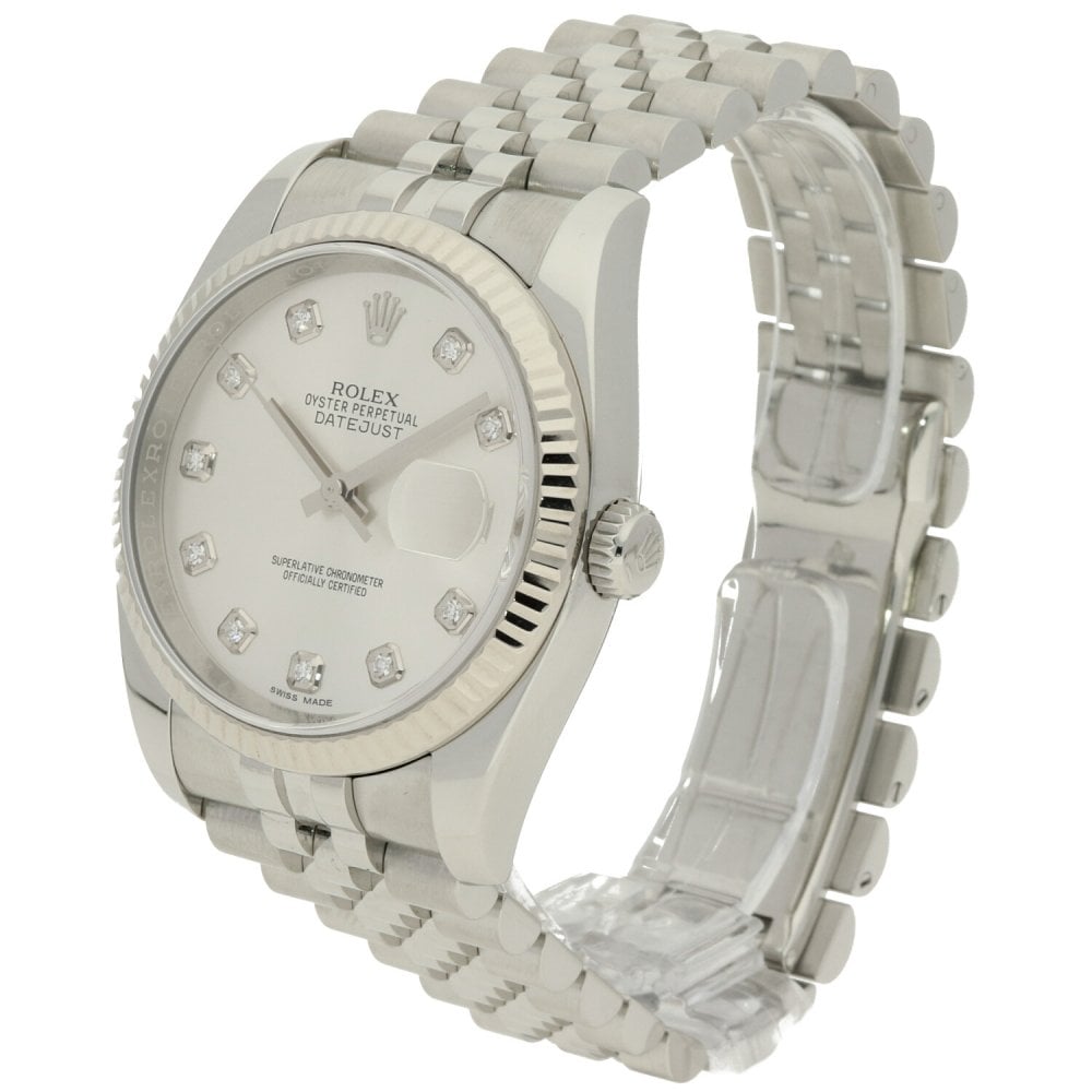 Datejust 116234 – Gents Watch – Diamond Dial – 2016