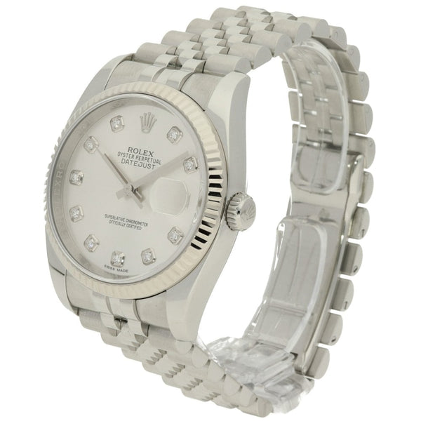 Datejust 116234 – Gents Watch – Diamond Dial – 2016