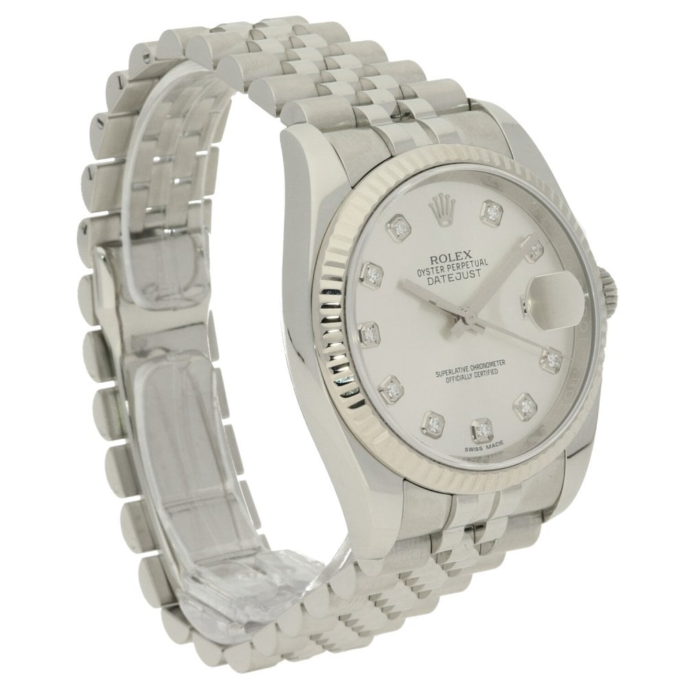 Datejust 116234 – Gents Watch – Diamond Dial – 2016