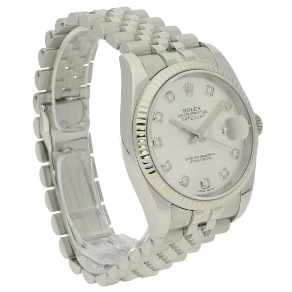 Datejust 116234 – Gents Watch – Diamond Dial – 2016