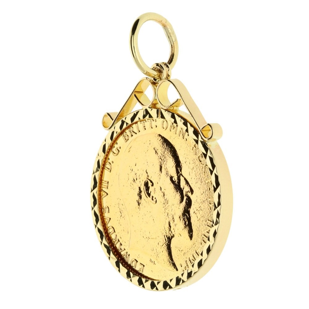 1907 Gold Full-Sovereign Pendant - 9.5g