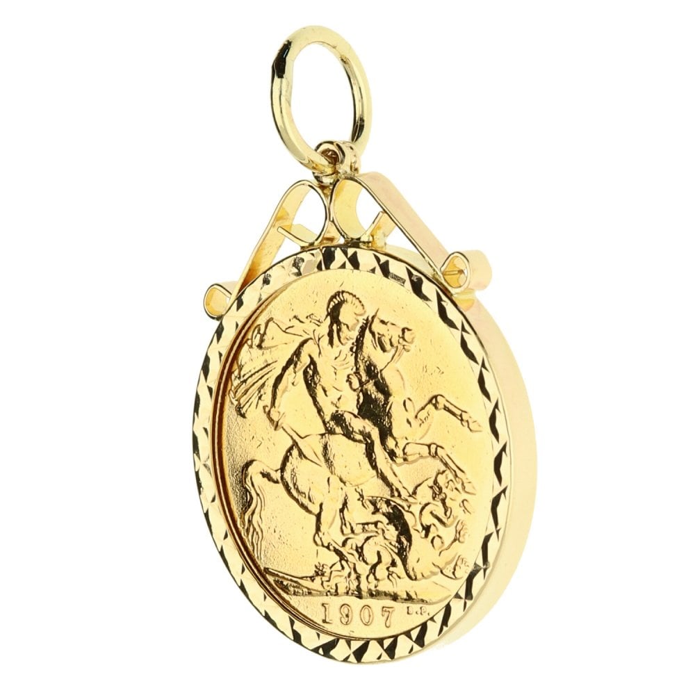 1907 Gold Full-Sovereign Pendant - 9.5g