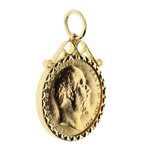 1907 Gold Full-Sovereign Pendant - 9.5g