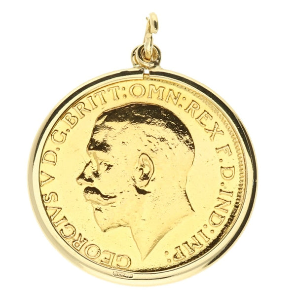 1928 Gold Full-Sovereign Pendant - 9.2g
