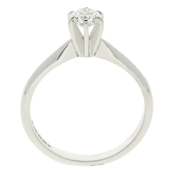18ct White Gold 0.41ct Diamond Engagement Ring