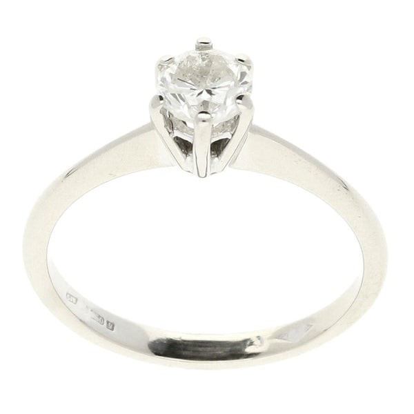 18ct White Gold 0.40ct Diamond Engagement Ring