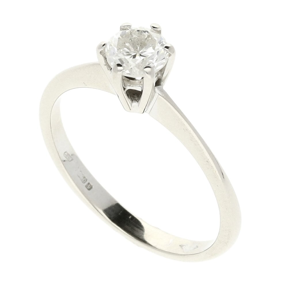 18ct White Gold 0.40ct Diamond Engagement Ring