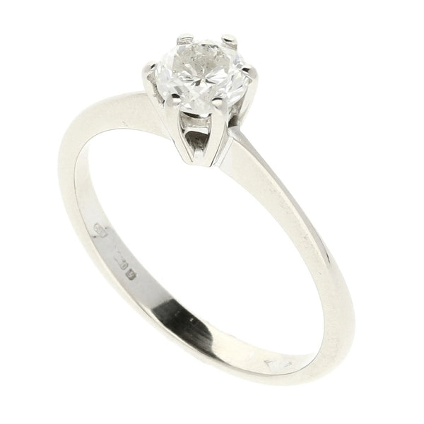 18ct White Gold 0.40ct Diamond Engagement Ring